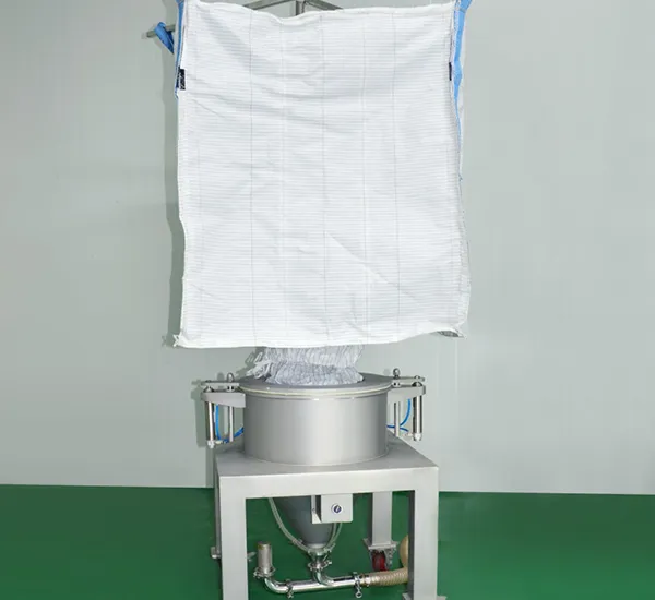 Станция растаривания биг-бэгов (с пневмомеханизмом разгрузки)