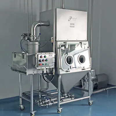 Изолятор для ручной растарки мешков