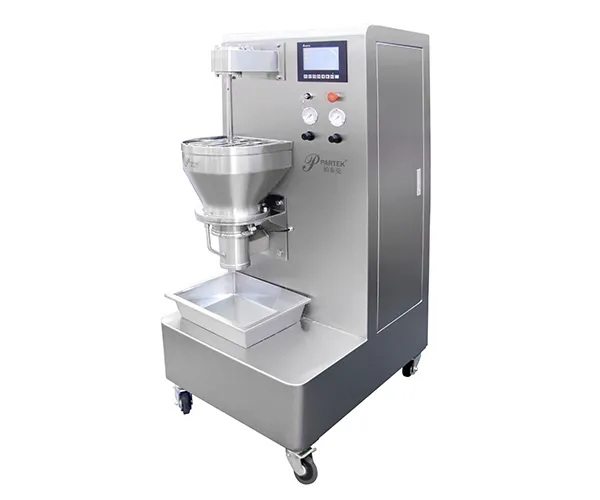 Вертикальный экструдер-гранулятор промышленного типа