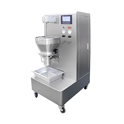 Вертикальный экструдер-гранулятор промышленного типа